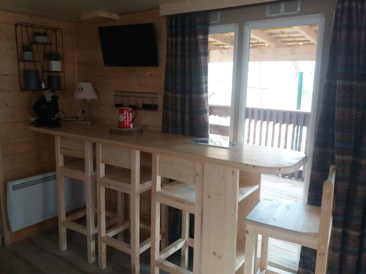 Gite Mobile Home Reamenage A Ugine Entre Albertville Et Annecy Екстер'єр фото